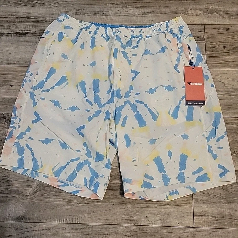 Birddogs Shorts Mens XXL Muilticolor Built In‎ Liner 9